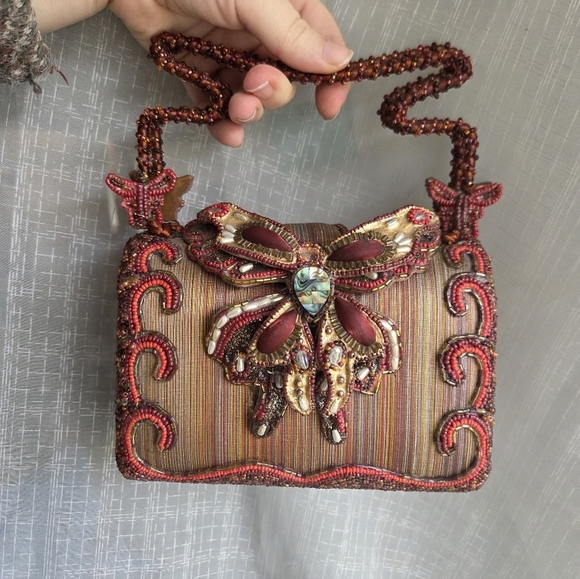 Handbags - Vintage Mary Frances Clutch Beautiful